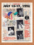 1995 Dragon Con Atlanta Comics Expo. Ad Original Ad v1
