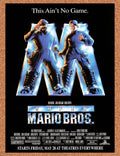 1993 Super Mario Bros Movie Theatric Original Ad v1