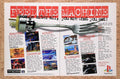 1996 Sony PS1 Games Original Ad v9