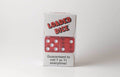 NEW Loaded Trick Transparent Red Dice Set Mis-Spotted 2, 5, 6 Only Not Weighted - 