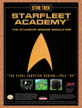 1994 Star Trek Starfleet Academy SNES Original Ad v1