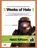 2006 Halo 3 PC Original 1up Network Ad