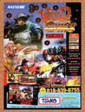 1995 Wild Guns SNES Original Ad v1