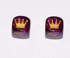 Custom Crown Gemini Blue-Purple Chessex Magic Rare Royal Regal by BrycesDice - 