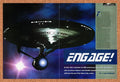 1996 Star Trek PC Games 4 New Releases Original Ad vr1