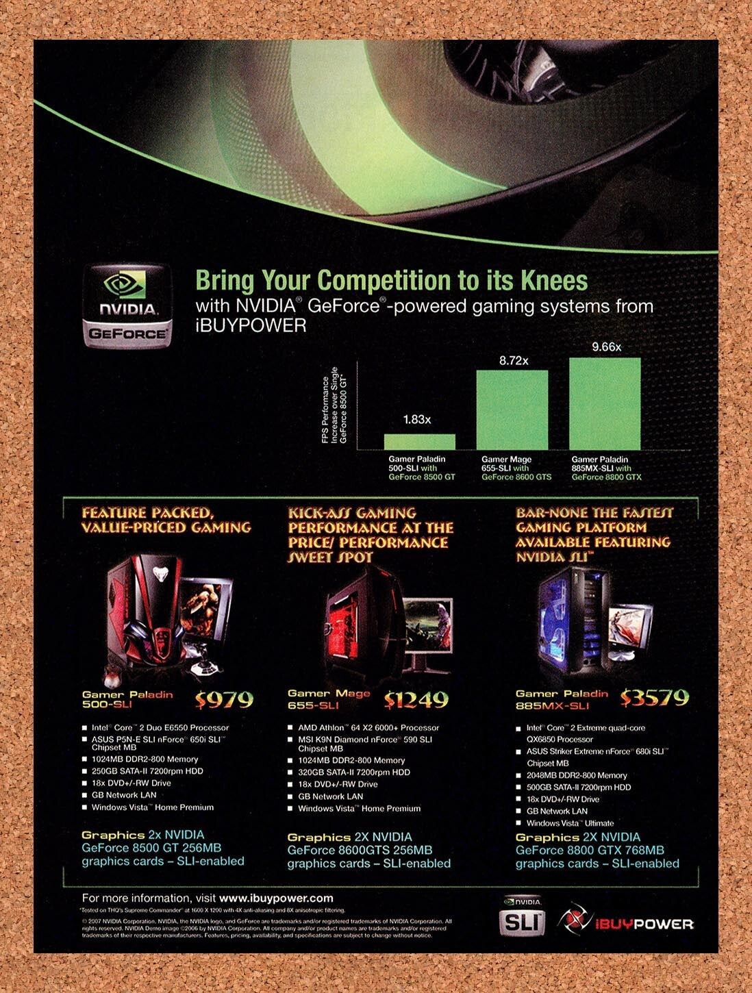 2007 nVidia SLI iBuyPower Original Ad v9