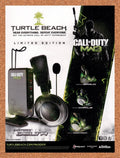 2011 Call Of Duty Modern Warfare 3 Turtle Beach Headset Original Ad v1