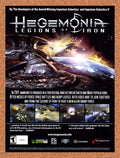 2002 Hegemonia Legions Of Iron PC Original Ad v1
