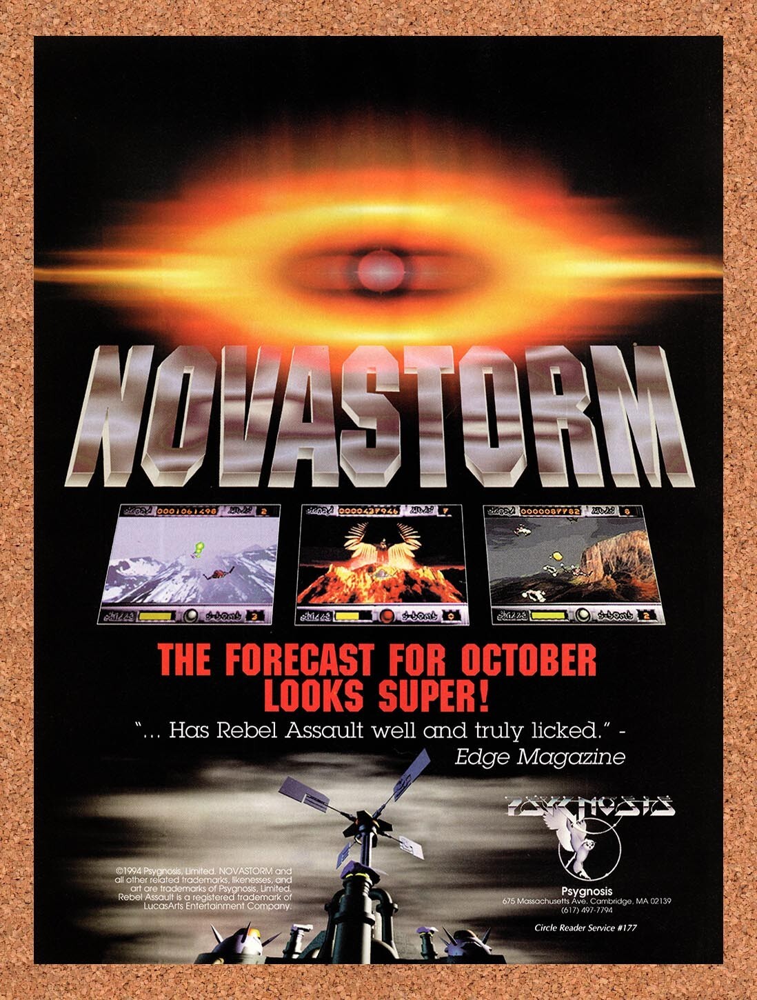 1994 Novastorm MS-DOS Original Ad v1