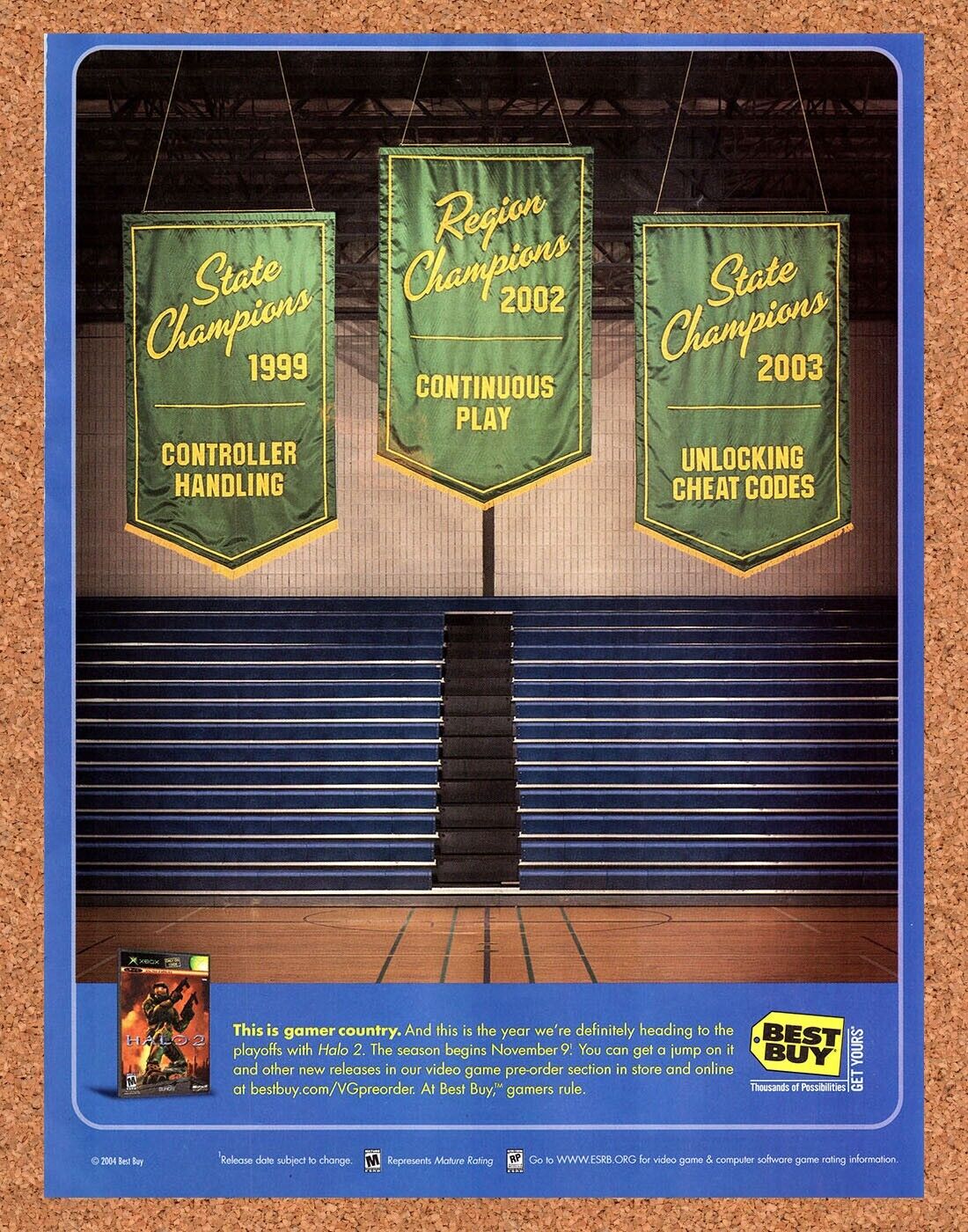 2004 Halo 2 Xbox Original Best Buy Ad