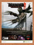 2008 Ninja Gaiden 2 Xbox 360 Original Ad v3