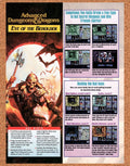 1994 Advanced Dungeons & Dragons Eye Of The Beholder Genesis Original Ad v1