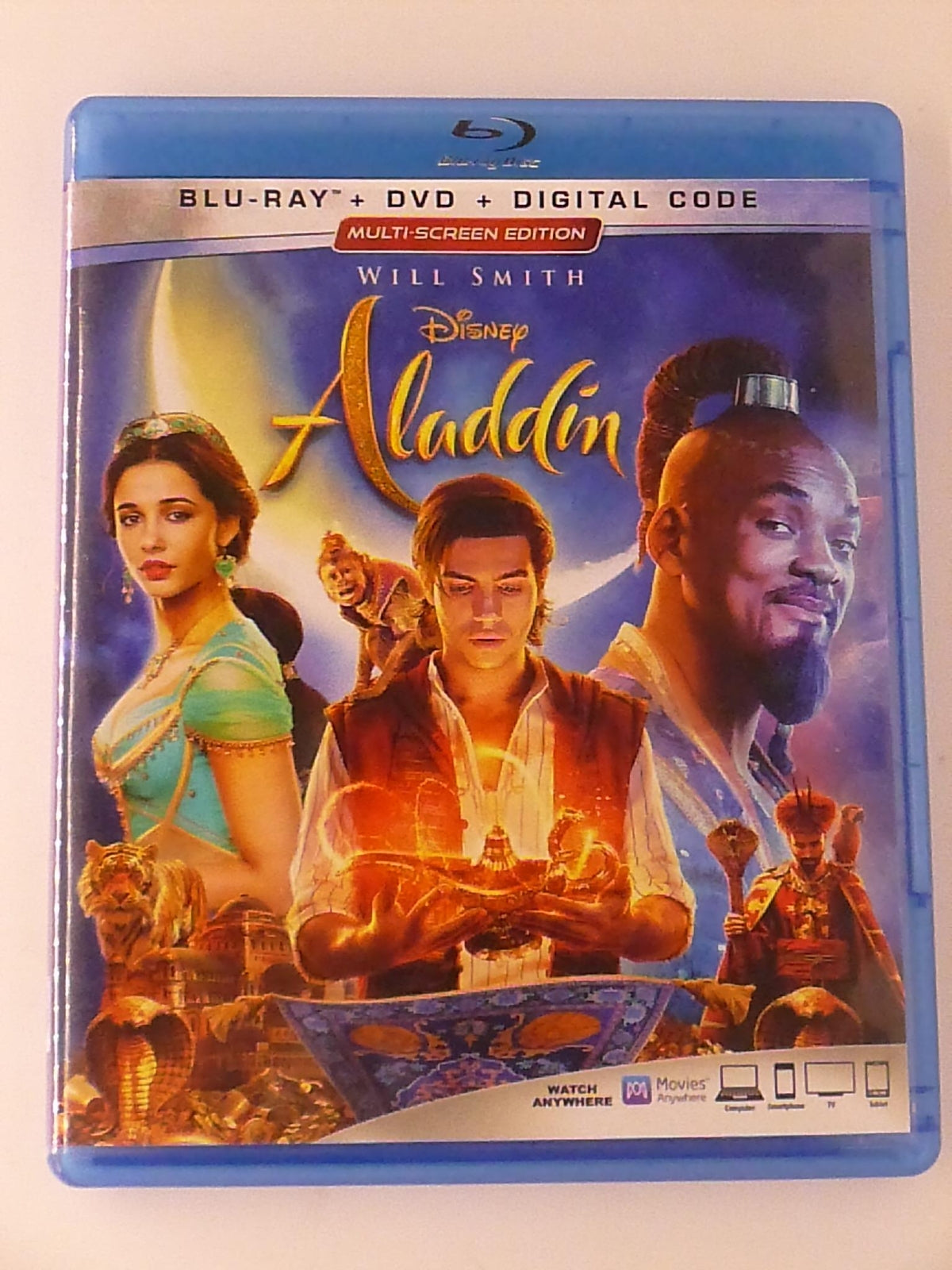 Aladdin (Blu-ray, DVD, Disney, 2019) - K9