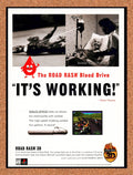 1998 Road Rash 3D PS1 Original Ad v3