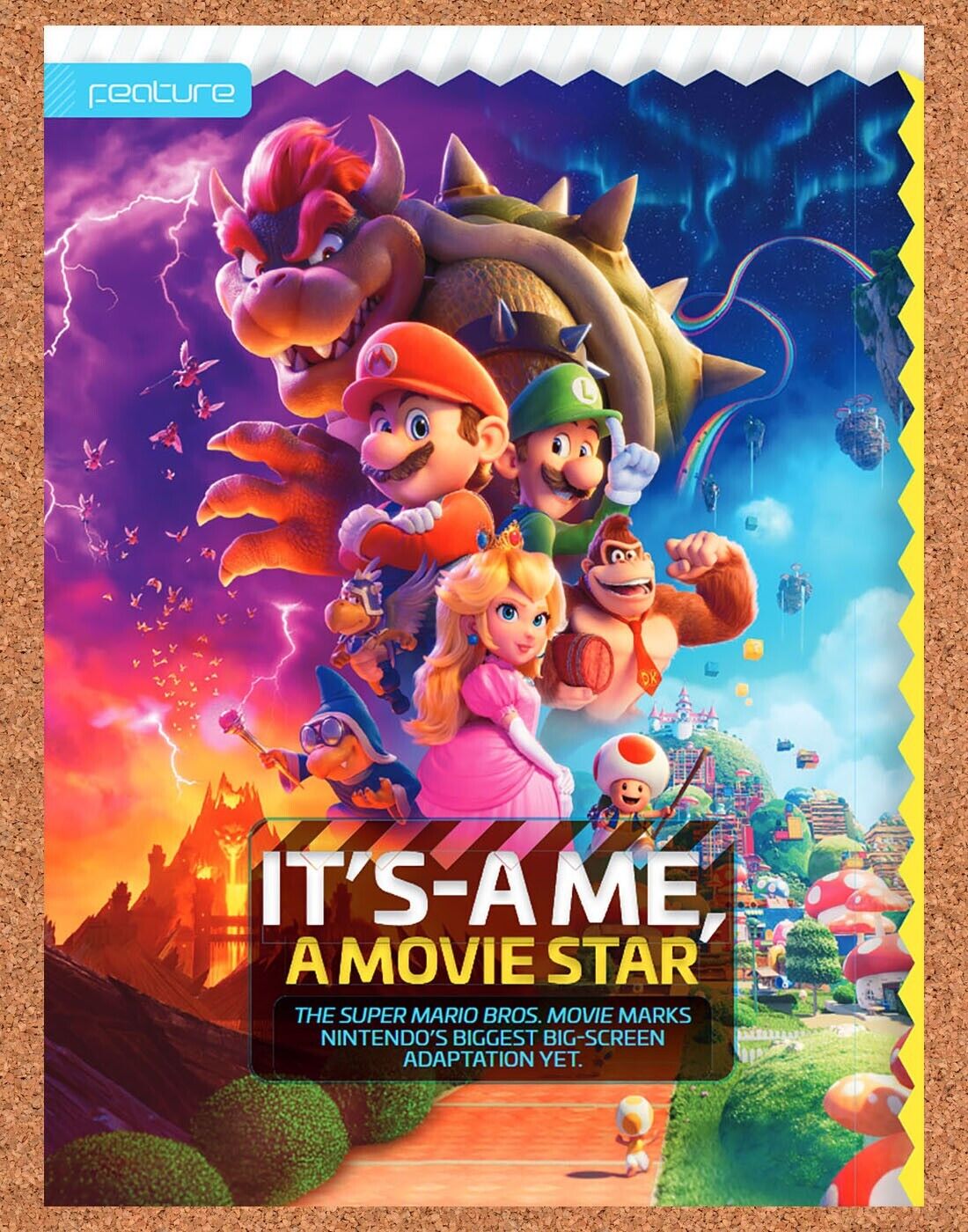 2023 The Super Mario Bros Movie Original Ad