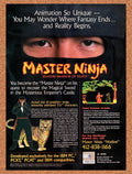 1987 Master Ninja Shadow Warrior Of Death IBM Original Ad v1