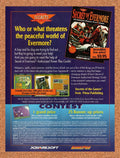 1995 Secret Of Evermore Prima Contest Original Ad v