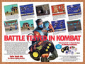 1993 Mortal Kombat Turbo Touch 360 Original Ad v1