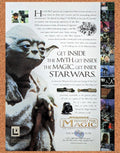 2000 Star Wars Behind The Magic PC Original Ad