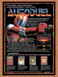 1987 AutoDuel Atari ST Original Ad v1