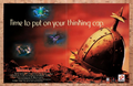 1999 Vandal Hearts II PS1 Original Ad v1