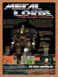 1995 Metal Lords The Inner Circle PC Original Ad v1