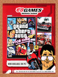 2003 Grand Theft Auto Vice City EB Games Original Ad v3