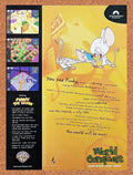 1999 Pinky And The Brain PC Conquest Original Ad