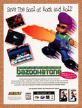 1996 Johnny Bazookatone Saturn Original Ad v1