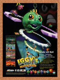 1998 Iggys Reckin Balls N64 Original Ad v1