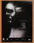 2002 Alone In The Dark PS1 Original Horror Ad v2