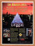 1995 Rise Of The Dragon Sega CD Original Ad v1