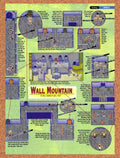 1995 Beyond Oasis Wall Mountain Map Original Ad v4