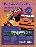 1991 MicroProse Tandy Games Original Ad v8