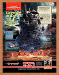 1990 Advanced Dungeons & Dragons Champions Of Krynn Amiga Original Ad