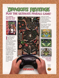 1994 Dragons Revenge Genesis Original Ad v1