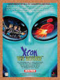1996 X-Com UFO Defense PS1 Original Ad v1