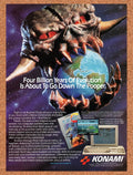 1990 Super C Contra Amiga Original Ad v3