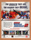 2002 Gundam Battle Assault 2 PS1 Original Ad v1