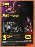 2002 Resident Evil 3 Nemesis PS1 Original Best Buy Rebate Ad v1