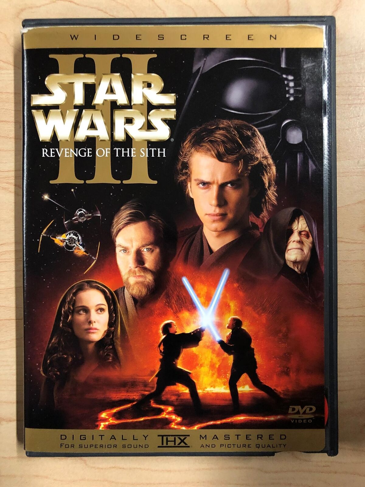 Star Wars III - Revenge of the Sith (DVD, Widescreen, 2005) - K5