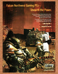 2002 Fallout Tactics PC Original Falcon Northwest Ad