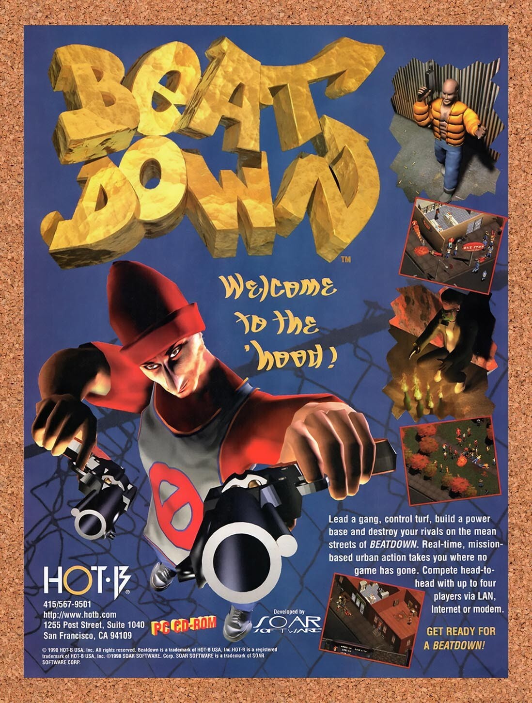 1999 Beat Down PC Original Ad v2