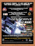 2001 Test Drive Le Mans Dreamcast Original Ad v1