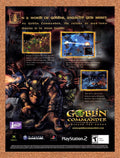 2003 Goblin Commander Unleash The Horde Xbox Original Ad v1