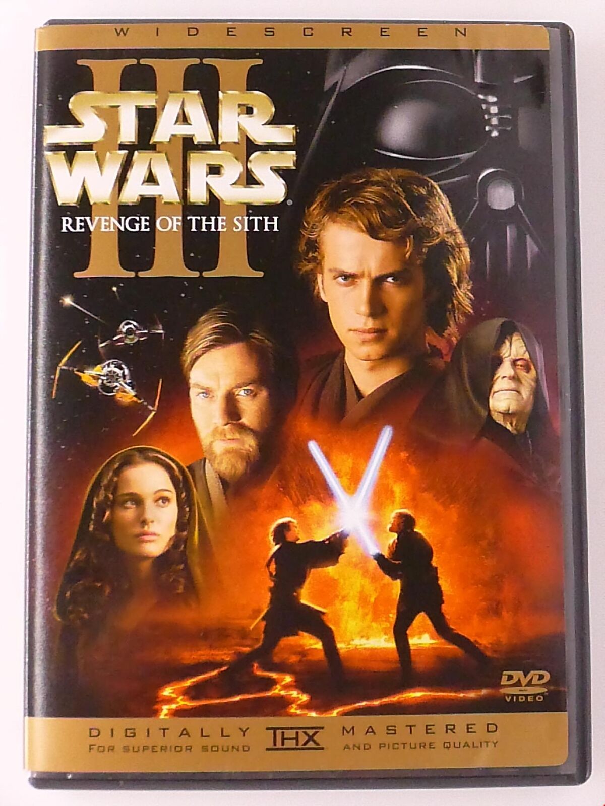 Star Wars III - Revenge of the Sith (DVD, 2005, Widescreen) - L04