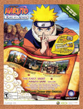 2008 Naruto Rise Of A Ninja GameStop Pre-Order Original Ad v1