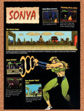 1993 Mortal Kombat Profile Sonya Profile Original Ad vr8
