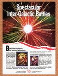 1991 Buck Rogers XXVc MS-DOS Games Original Ad v1