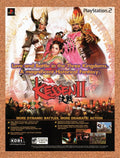 2001 Kessen II PS2 Original Ad v2